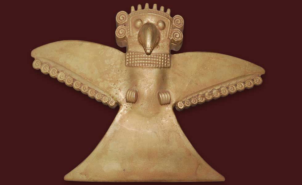 Grand Coclé Winged Pendant